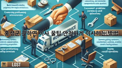 홍성군 은하면 이사 꿀팁🍯: 안전하게 이사하는 방법!
